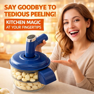 This is an electric, automatic fruit and vegetable peeler machine. - webluara